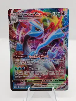 Kyurem VMAX 049/196 Ultra Rare Swsh11 Lost Origin Full Art Holo Pokemon TCG Eng - Image 1