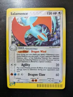 Salamence Holo Rare 10/97 ex Dragon Pokemon NM 2003 - Image 3