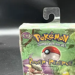 Vintage Pokemon TCG 1999 Jungle Theme Deck | WOTC Factory Sealed POWER RESERVE - Image 2
