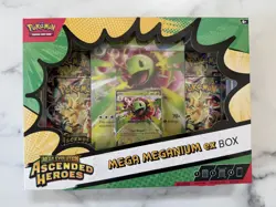 Pokemon TCG Ascended Heroes ex Box Mega Feraligatr Emboar Meganium Lot of 3 - Image 4