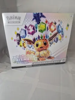Pokemon TCG Scarlet Violet Prismatic Evolutions Elite Trainer Box ETB - Image 1