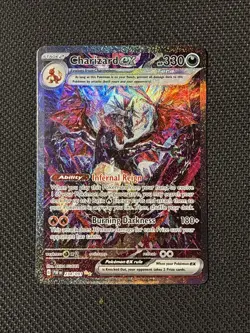 Pokemon TCG Charizard ex 234/091 SV: Paldean Fates Holo - Image 1