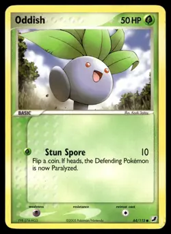 POKEMON ODDISH UNSEEN FORCES 64/115 C HP - Image 1