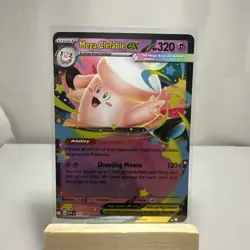 Pokemon TCG Mega Clefable EX MEP072 Black Star Promo - Image 1