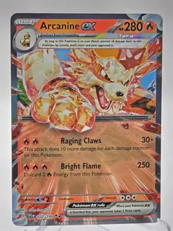 Pokemon Arcanine ex 032/198 – Scarlet & Violet Base Set – Ultra Rare - Image 1