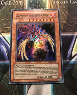 *** PHOENIXIAN CLUSTER AMARYLLIS *** (ITALIAN) SUPER RARE RGBT-EN006 YUGIOH! - Image 1