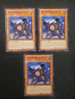 3x Karakuri Watchdog mdl 313 "Saizan" - STOR-EN027 - Common (NM) Yugioh Playset - Image 1