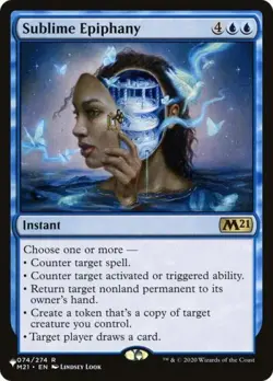 Sublime Epiphany - Near Mint MTG The List - Image 1
