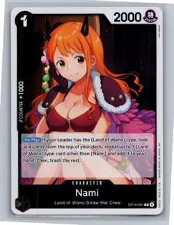 Nami - One Piece The Time of Battle OP16-091 (Rare) - Image 1