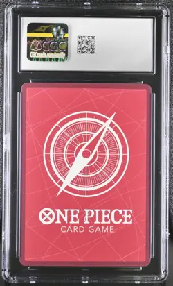 CGC 10 GEM MINT Japanese ONE PIECE 2023 Monkey D. Luffy ST10-002 Three Captains - Image 2