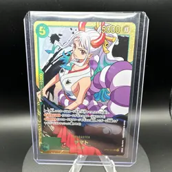 One Piece CCG Bandai Yamato OP01-121 Secret Rare Alt Art Holo JP 5000 SEC - Image 1