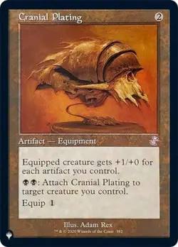 Cranial Plating - Near Mint MTG The List - Image 1