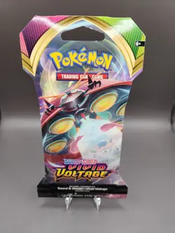 Pokemon Sword & Shield Vivid Voltage Sleeved Booster Pack Factory Sealed 820650807503 - Image 1