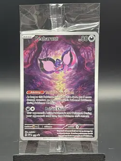Pokemon TCG Pecharunt 129 Holo Promo Factory Sealed - Image 1