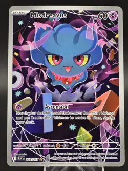 Misdreavus 233/217 Me: Ascended Heroes Illustration Rare Holo Pokemon TCG - Image 1