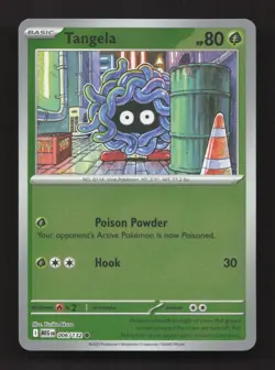 Tangela 006/132 Common Mega Evolution Pokemon Reverse Holo Near Mint - Image 1