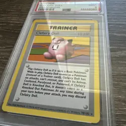 1999 Pokemon Clefairy Doll Shadowless Base Set 70/102 PSA 9 - Image 2