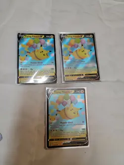 Pokemon TCG Celebrations 25th Anniversary Flying Pikachu V 006/025 - Lot of 3 - Image 1