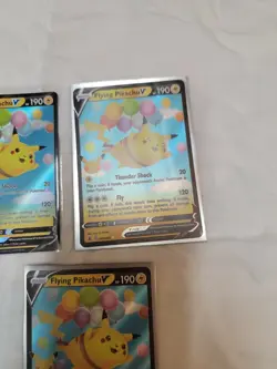 Pokemon TCG Celebrations 25th Anniversary Flying Pikachu V 006/025 - Lot of 3 - Image 4