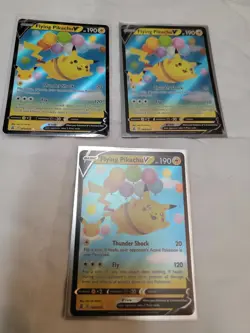 Pokemon TCG Celebrations 25th Anniversary Flying Pikachu V 006/025 - Lot of 3 - Image 5