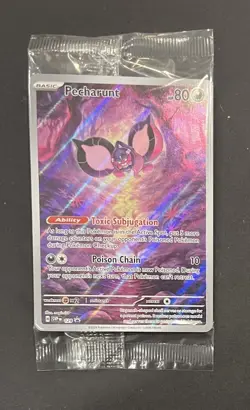 Pokemon Pecharunt SVP 129 Sealed Scarlet & Violet Black Star Promo NM - Image 1