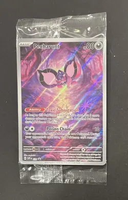 Pokemon Pecharunt SVP 129 Sealed Scarlet & Violet Black Star Promo NM - Image 3