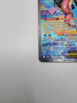 Mega Greninja ex Special Illustration Rare 116/86 HIGH CHANCE OF PSA 10 - Image 4