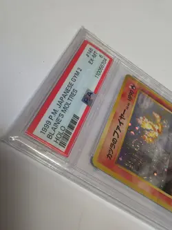 1999 POKEMON JPN GYM 2 #146 BLAINE'S MOLTRES-HOLO PSA 6 JP - Image 4