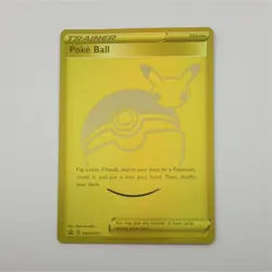 Pokemon Poke Ball SWSH146 Promo Foil Trainer-Item Black Star Pokemon TCG - Image 1