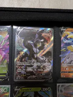 Single Strike Urshifu V 151/163 Holo Battle Styles English Pokemon TCG 2021 - Image 2