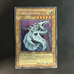 Cyber Dragon CT03-EN002 Secret Rare Limited Edition 2006 Collectors Tin YuGiOh - Image 1