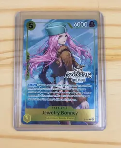 Textured Promo Regionals 25-26 - Jewelry Bonney P-085 One Piece Card Game OP TCG - Image 1
