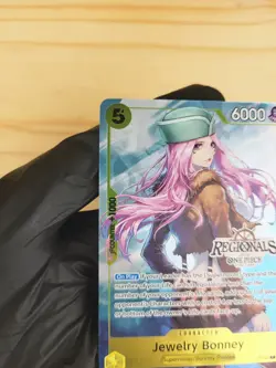 Textured Promo Regionals 25-26 - Jewelry Bonney P-085 One Piece Card Game OP TCG - Image 5