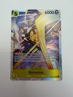 One Piece Card Game Borsalino EB04-058 SR Holo Near Mint ATC - Image 1