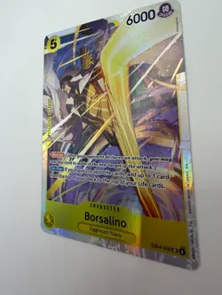 One Piece Card Game Borsalino EB04-058 SR Holo Near Mint ATC - Image 2