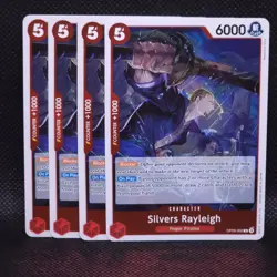 Silvers Rayleigh OP09-005 PLAYSET - Foil - One Piece Emperors in the New World - Image 1