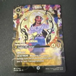 Disney Lorcana Isabela Madrigal-Caring Cultivator 224/204 Regular - Image 2