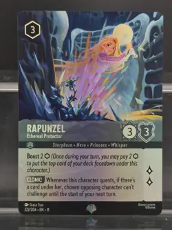 Disney Lorcana Rapunzel - Ethereal Protector 222/204 Winterspell Epic - Image 1
