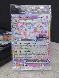 Pokemon Card TCG Sylveon EX 041/131 Sealed Holo Promo Prismatic Evolutions Stamp - Image 3