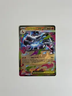 Mega Charizard X EX 013/094 Pokemon Card Phantasmal Flame Holo Mega Evolution NM - Image 1