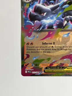 Mega Charizard X EX 013/094 Pokemon Card Phantasmal Flame Holo Mega Evolution NM - Image 5
