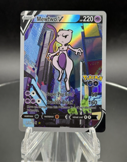 After Skool Hobby - Mewtwo V - Parody Fan Art Card - Image 1
