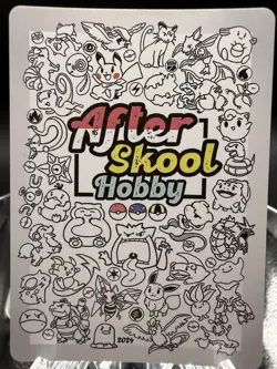 After Skool Hobby - Mewtwo V - Parody Fan Art Card - Image 2