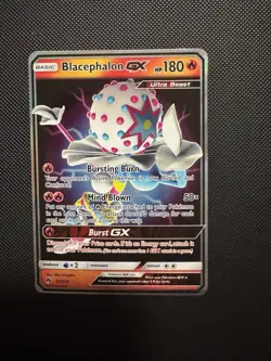 Blacephalon GX 52/214 Lost Thunder NM Ultra Rare Pokemon Card - Image 1