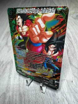 SS4 Son Goku & SS4 Vegeta Radiant Fusion EX23-45 FOIL Dragon Ball Super Card NM - Image 3