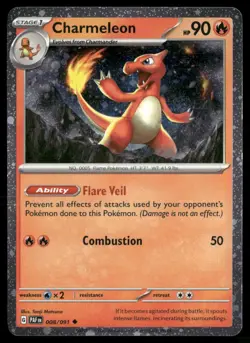 Charmeleon 008/091 Holo Uncommon 2018 Miscellaneous Cards & Products Pokemon NM - Image 1