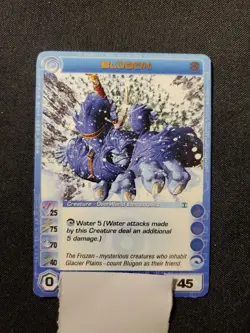 Chaotic TCG 1st Edtition Blugon Copper Letters Card 4/232 Holo Foil Tcg See Pics - Image 1