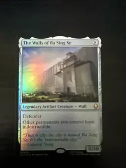 MTG The Walls of Ba Sing Se (261/462) Avatar The Last Airbender NM FOIL - Image 1