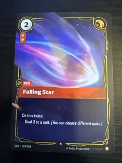 Falling Star [OGN - 029/298] - NM [Foil] TCG Riftbound - Image 1