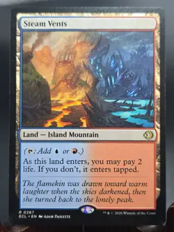 Steam Vents Lorwyn Eclipsed MTG Regular Near Mint - Image 1